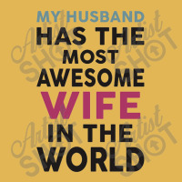 My Husband Has The Most Awesome Wife In The World Vintage Hoodie And Short Set | Artistshot