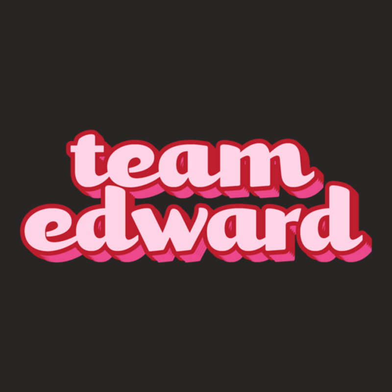 Team Edward Ladies Fitted T-Shirt by ANITRAMATHIS | Artistshot