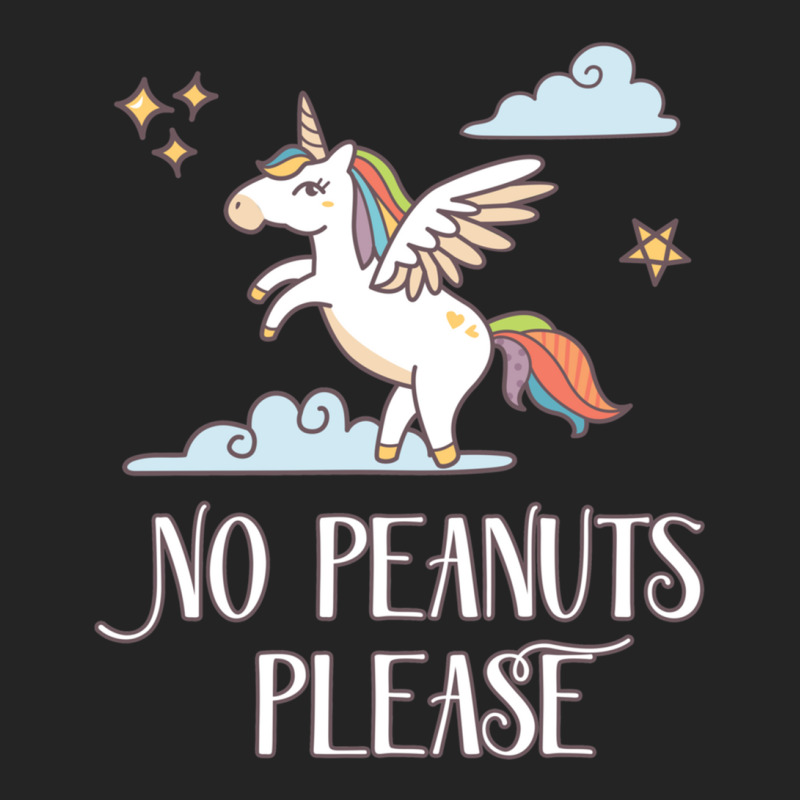 No Peanuts Please  Unicorn Theme For Peanut Allergy Kids 3/4 Sleeve Shirt | Artistshot