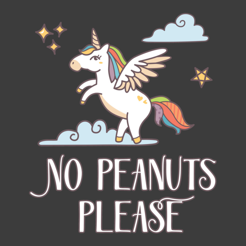 No Peanuts Please  Unicorn Theme For Peanut Allergy Kids Men's Polo Shirt | Artistshot