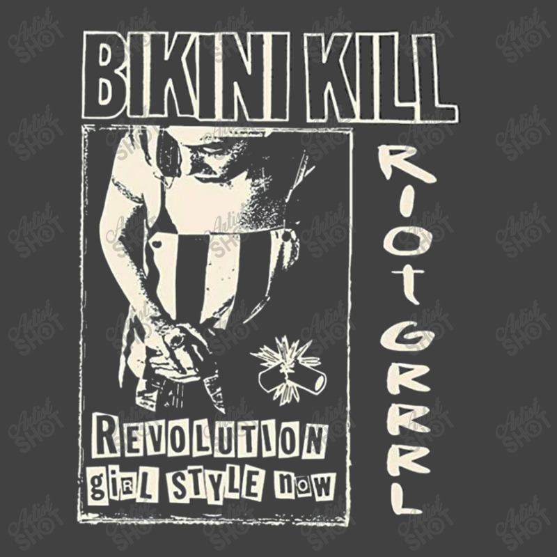 Revolution Girl Vintage T-Shirt by RandallMitchell | Artistshot