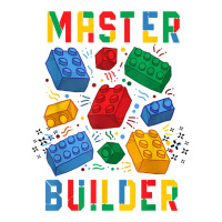 Brick Builder Funny Blocks Master Builder T Shirt V-neck Tee | Artistshot