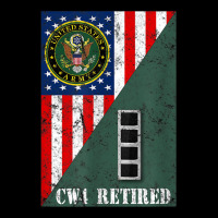 Retired Army Chief Warrant Officer Four Cw4 Half Rank & Flag Toddler Sweatshirt | Artistshot