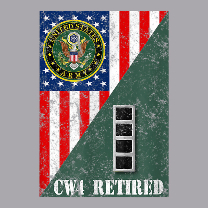 Retired Army Chief Warrant Officer Four Cw4 Half Rank & Flag Youth 3/4 Sleeve by MalcolmJCausby | Artistshot