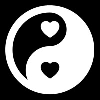 Ying Yang The Symbol Of Life & Death By Chinese Language Baby Tee | Artistshot