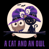 A Cat And An Owl Funny Pet Owner Cute Cutie Catowl Or Owlcat 1 Long Sleeve Shirts | Artistshot