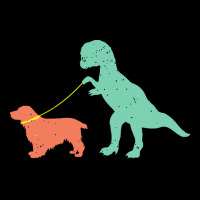 Cocker Spaniel T  Shirtfunny Cocker Spaniel Dinosaur Cute Cocker Spani Adjustable Cap | Artistshot