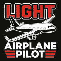 Light Airplane Pilot Private Small Airplane Aircraft Premium Scorecard Crop Tee | Artistshot