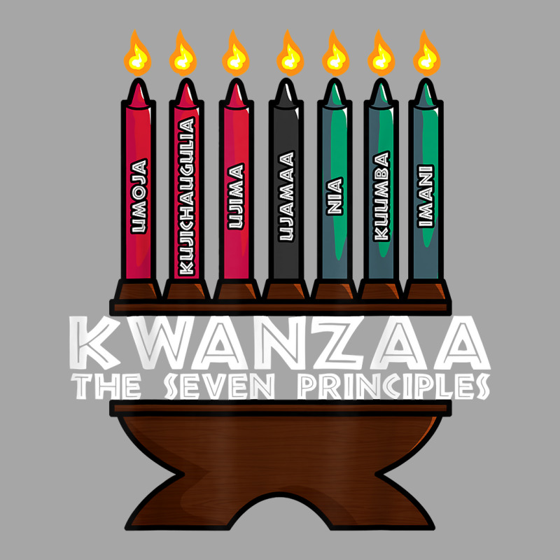 Kwanzaa Principles Kinara African American T Shirt Toddler Sweatshirt by adriacrogan7c3 | Artistshot