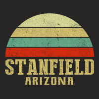 Stanfield Arizona Vintage Retro Sunset Ladies Fitted T-shirt | Artistshot