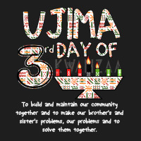 Kwanzaa Seven Principles Ujima 3 Rd Day Of Kwanzaa Kids T Shirt Classic T-shirt | Artistshot