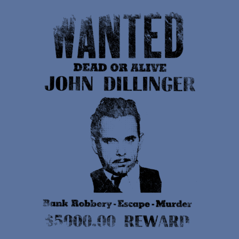 Wanted Poster John Dillinger Distressed Lightweight Hoodie | Artistshot