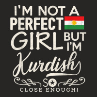 Kurdistan Flag Girl Shirt Kurdish Pride Souvenir Funny Women T Shirt Ladies Fitted T-shirt | Artistshot