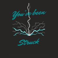 Thunder Struck Storm Quote Ladies Fitted T-shirt | Artistshot