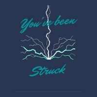 Thunder Struck Storm Quote Ladies Denim Jacket | Artistshot