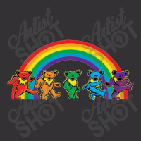 Rainbow Grateful Dancing Vintage Hoodie | Artistshot