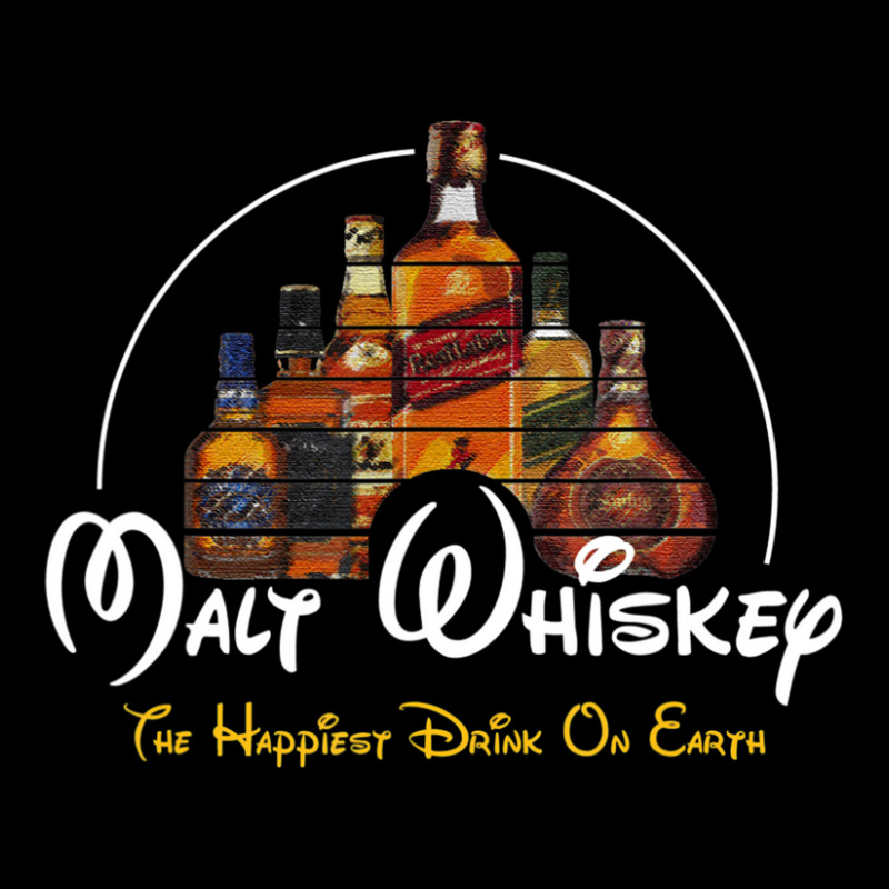 Malt Whiskey Happiest Drink Funny Pun Parody Pocket T-shirt | Artistshot