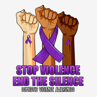 Domestic Violence Awareness Stop Violence End Silence Hand T Shirt Toddler Hoodie | Artistshot