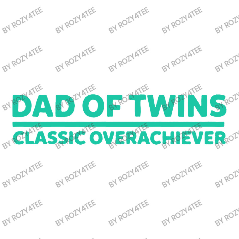 #cafepress Dad Of Twins Classic Overachiever V-neck Tee | Artistshot