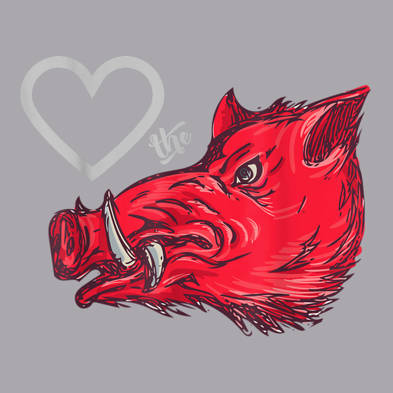 Heart The Hogs Graphic Novelty Love The Razorback Tshirts Youth 3/4 Sleeve | Artistshot