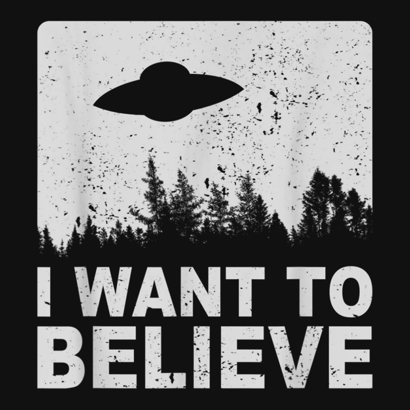 I Want To Believe I Aliens Ufo Area 51 Roswell License Plate Frame By ...