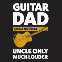 Mens Guitar Dad Like A Normal Guitar String Instrument T Shirt T-shirt | Artistshot