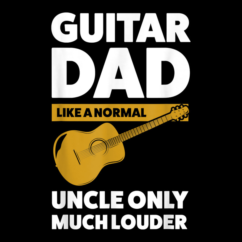 Mens Guitar Dad Like A Normal Guitar String Instrument T Shirt Long Sleeve Shirts | Artistshot