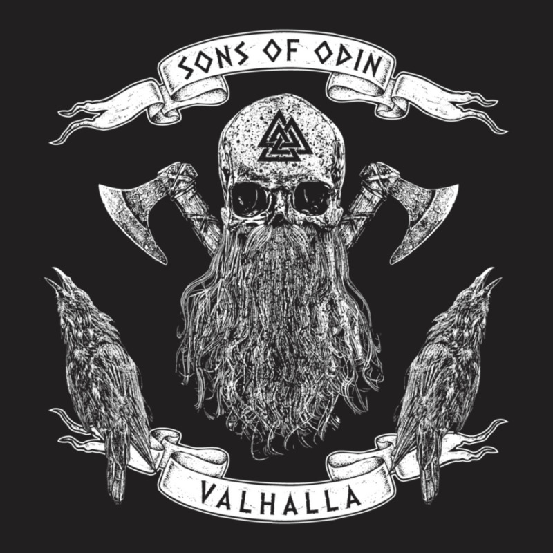 Vikings Rise-sons Of Odin- Vikings Norse Hugin And Munin T-shirt | Artistshot