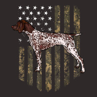 Camo American Flag German Shorthaired Pointer 4th Of July Racerback Tank | Artistshot