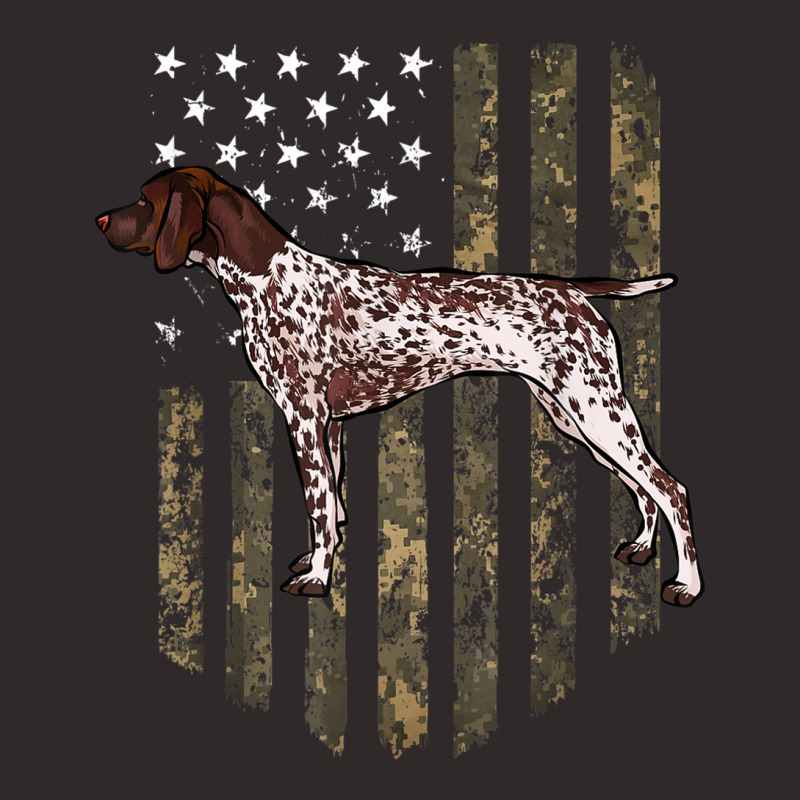 Camo American Flag German Shorthaired Pointer 4th Of July Racerback Tank by CesarRobertoRamirez | Artistshot