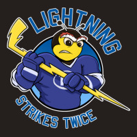 Lightning Strikes Twice Hockey Champions Thunderbug Tank Top | Artistshot