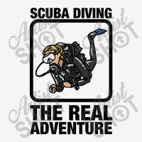 Scuba Diving The Real Adventure Adjustable Cap | Artistshot