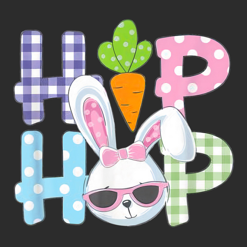 Easter Shirt Girls Hip Hop Plaid Polkadot Bunny Exclusive T-shirt | Artistshot