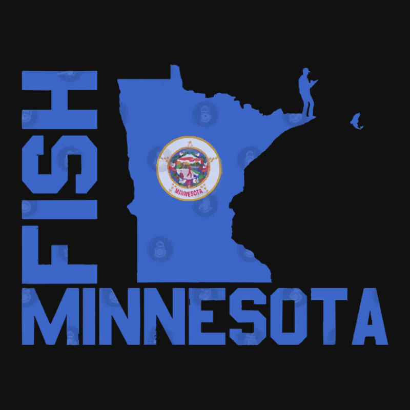 Fish Minnesota Graphic T-shirt | Artistshot