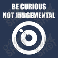 Be Curious Not Judgemental Men Denim Jacket | Artistshot