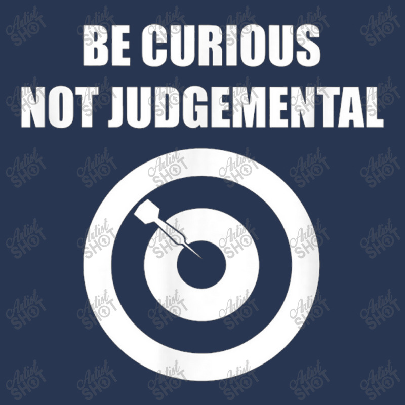 Be Curious Not Judgemental Men Denim Jacket | Artistshot