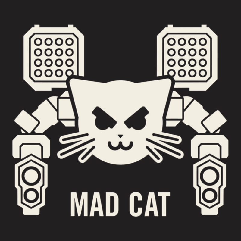 Mad Cat T-shirt | Artistshot