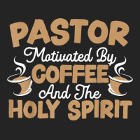 Pastor Motivated By Coffee And The Holy Spirit T Shirt 3/4 Sleeve Shirt | Artistshot