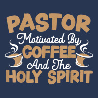 Pastor Motivated By Coffee And The Holy Spirit T Shirt Men Denim Jacket | Artistshot