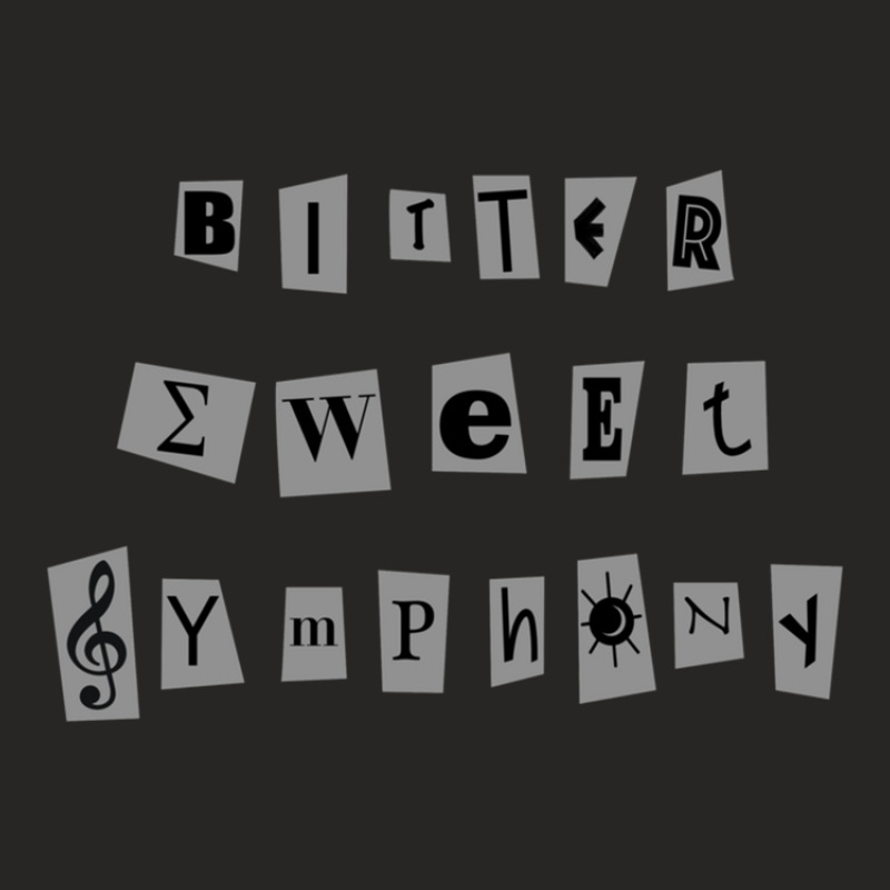 Cause It's A Bitter Sweet Symphony Ladies Fitted T-Shirt by KevinO'Connor | Artistshot