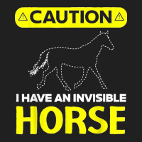 I Have An Invisible Horse Horseback Riding Equestrian Ladies Polo Shirt | Artistshot