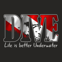 Scuba Diving ~ Life Is Better Underwater Ladies Fitted T-shirt | Artistshot