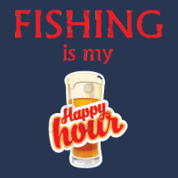 Fishing Is My Happy Hour Man Ladies Denim Jacket | Artistshot