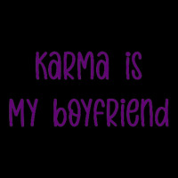 Karma Bf Lyrics Purple Women's V-neck T-shirt | Artistshot