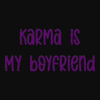 Karma Bf Lyrics Purple Crop Top | Artistshot