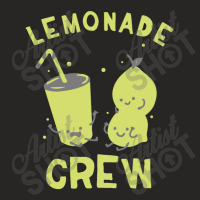 Lemonade Crew Fun Summertime Ladies Fitted T-shirt | Artistshot