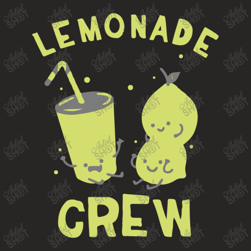 Lemonade Crew Fun Summertime Ladies Fitted T-Shirt by ton1 | Artistshot