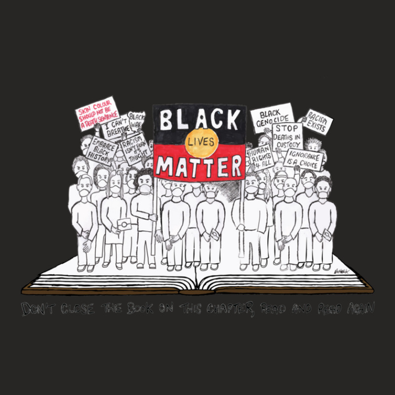 Black Lives Matter - Australia Don't Forget Your History Ladies Fitted T-Shirt by JenniferKreiser | Artistshot