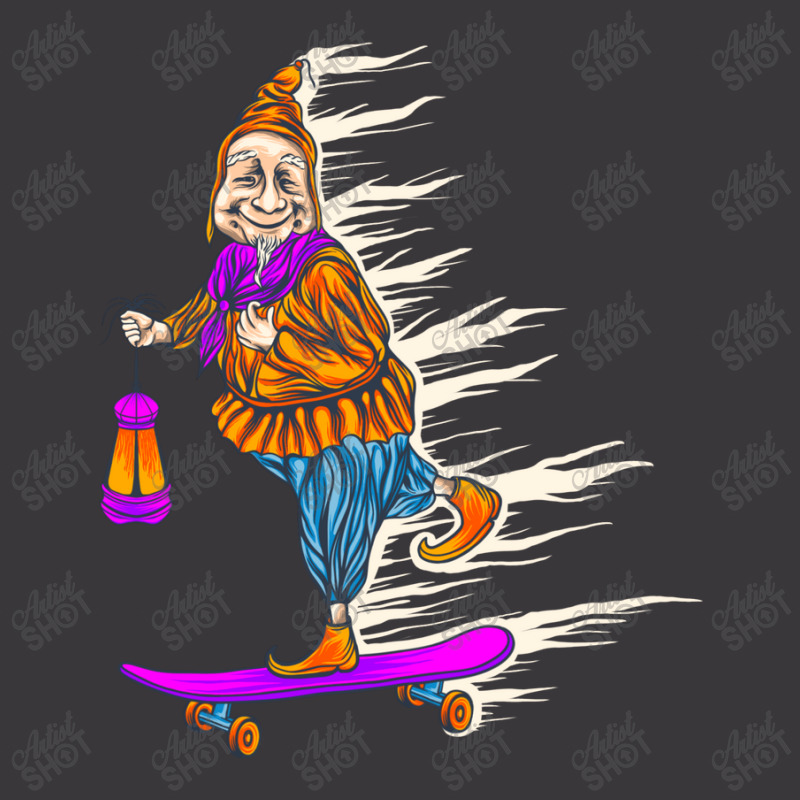 Grandmother Skateboard Ladies Curvy T-shirt | Artistshot