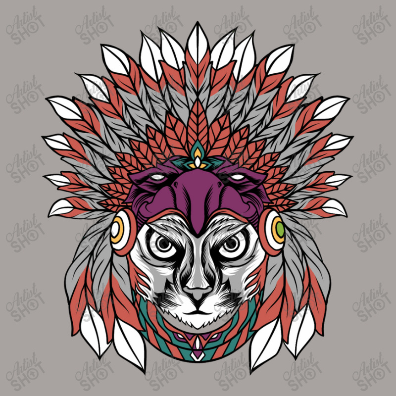 Cat Native American Racerback Tank | Artistshot